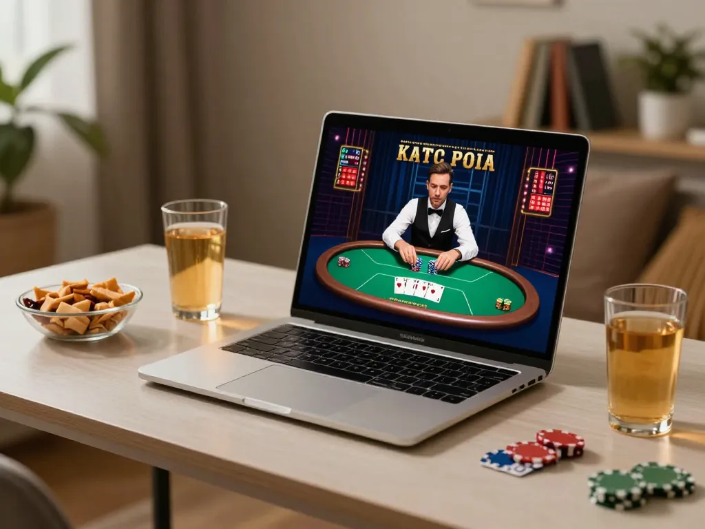 Experience dynamic online poker gameplay at RR88 with a stylish setup and cozy atmosphere.