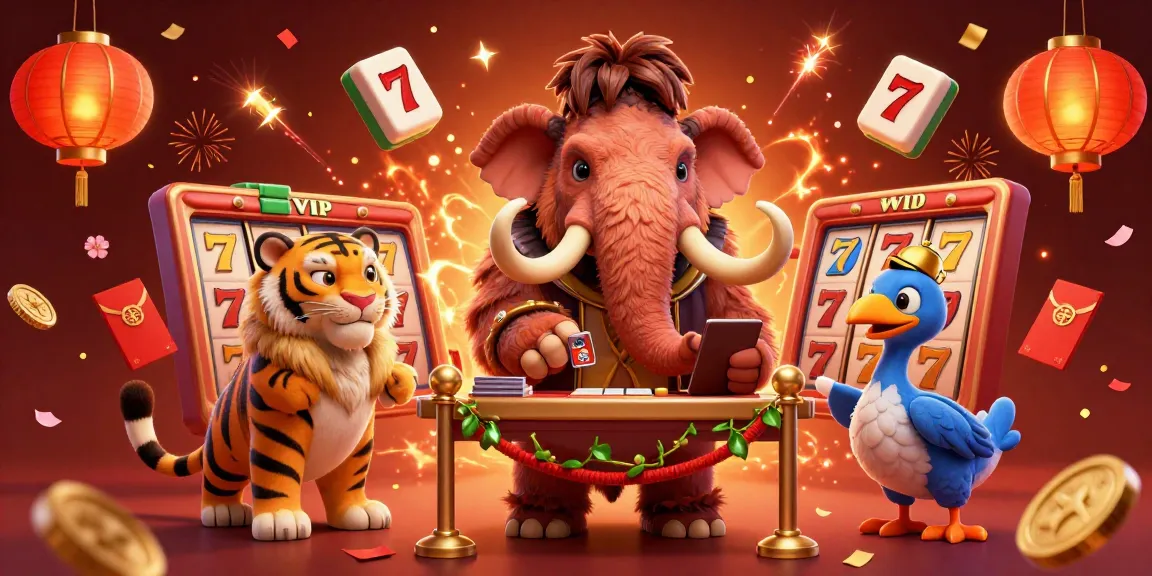 Experience thrilling gameplay at onbet with a vibrant, luxurious casino atmosphere showcasing unique characters.