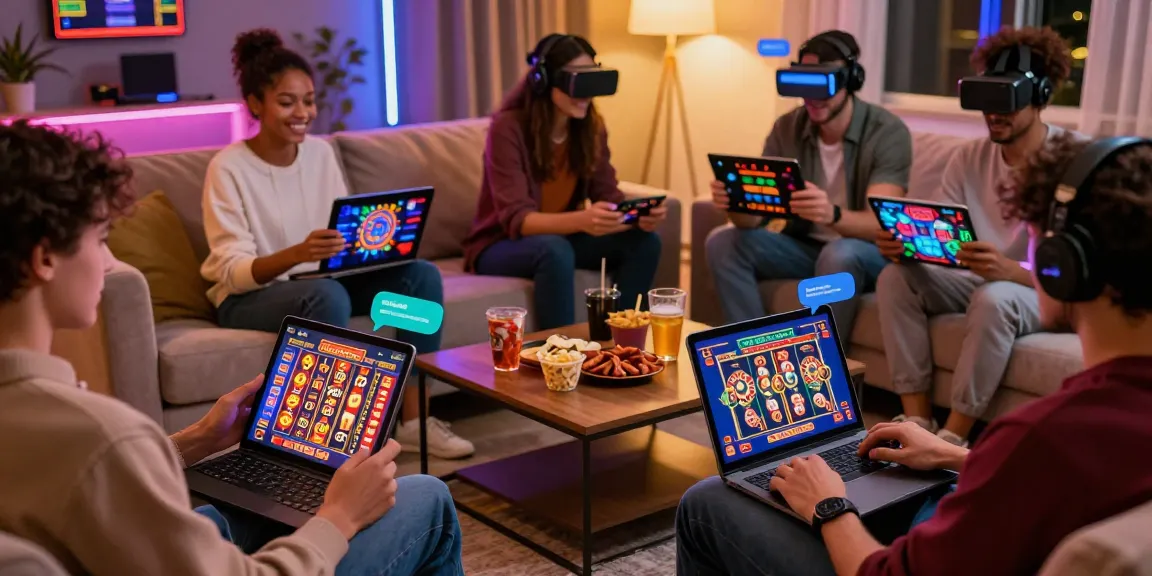 Online gaming excitement at https://www.casinoparaguay-jackpotcity.com/ with players enjoying slot machines and virtual poker.