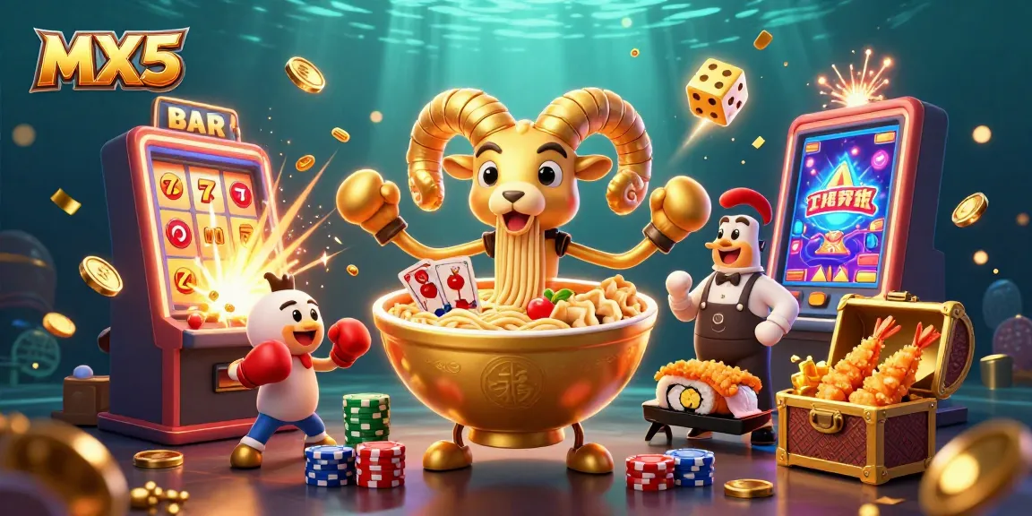 MX5 engages players with its vibrant online gaming experience, featuring slot machines and dynamic characters.