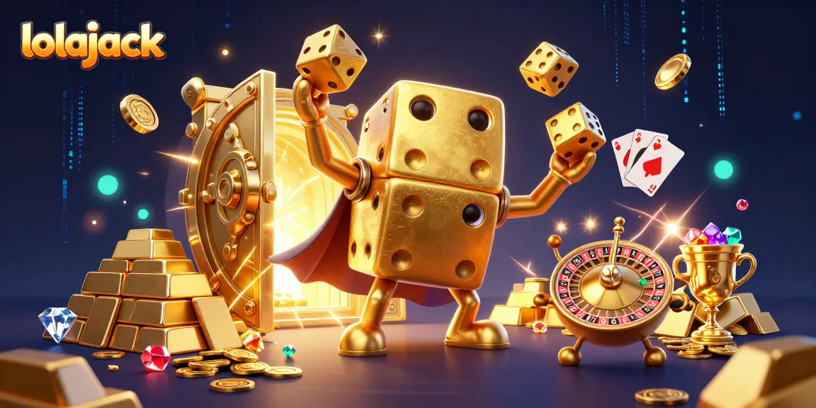 Experience epic wins and thrilling moments at lolajack Casino with vibrant game elements.