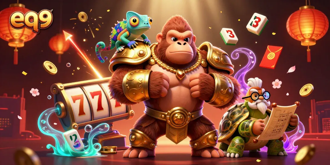 Engage with EQ9's thrilling slots and vibrant bonuses in a vibrant casino scene