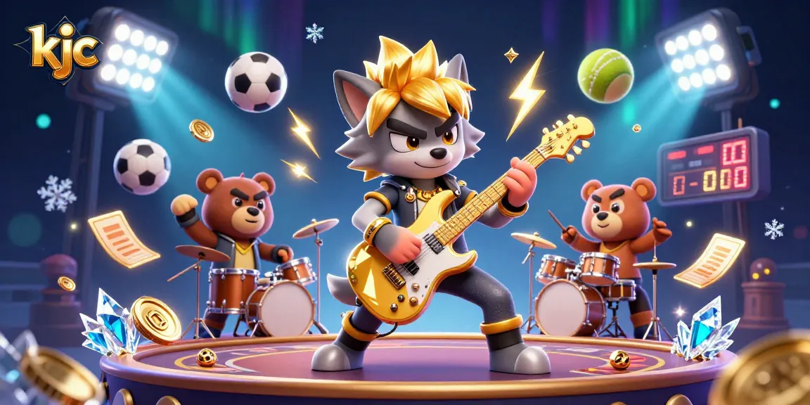 Engage with kjc's thrilling gaming experience featuring wild casino action and vibrant characters.