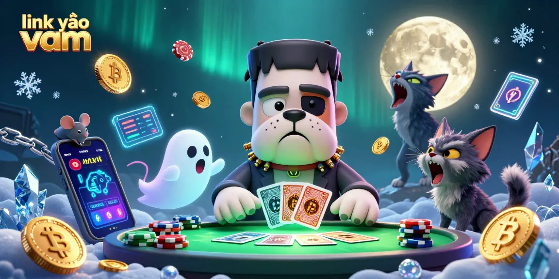 Bet and win at link vào vmax with vibrant 3D casino elements and engaging characters.