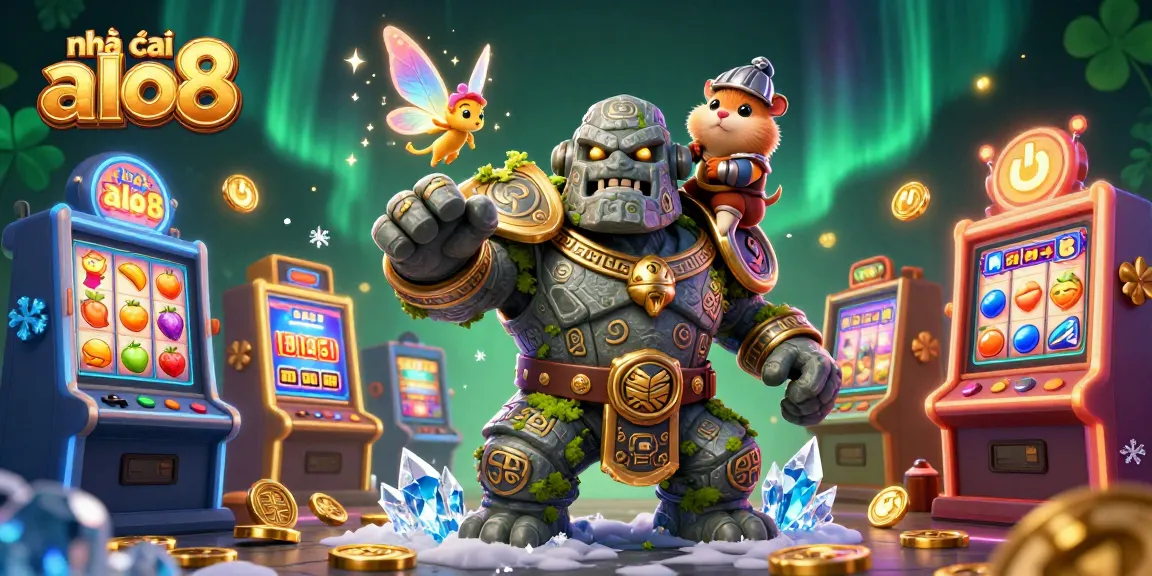 Experience the magic of nhà cái alo8 with vibrant slot games, enchanting characters, and immersive casino scenes.