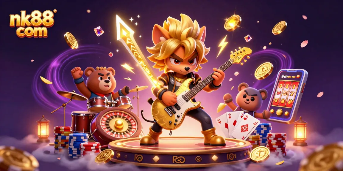 Bet on nk88 com and join the action with thrilling casino games, coins, and high energy!